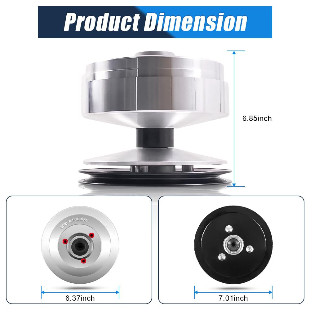 Golf Cart Drive Clutch & Belt Kit for Club Car (101833902)