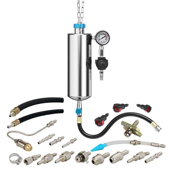 1000ML Fuel Injector Cleaner Kit 150PSI with Adapters