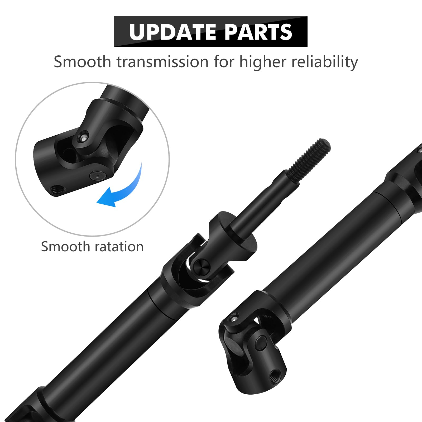 1:10 RC Car Drive Shaft Front and Rear Universal Drive Shaft CVD