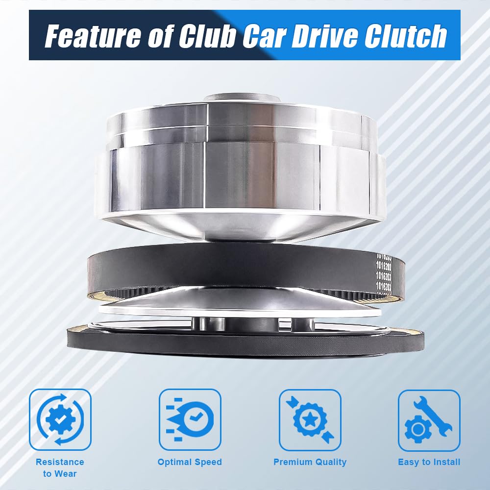 Golf Cart Drive Clutch & Belt Kit for Club Car (101833902)