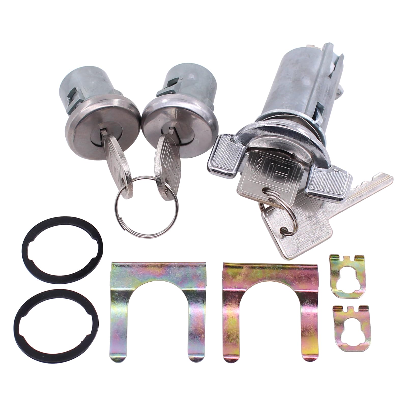 GM Ignition Switch & Door Lock Cylinder Kit with Keys (1979–1999)